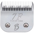 Detachable A Series 7f Blades for Dog Grooming Full Tooth Cuts Length 1/8" - 3.2mm Japanese High Carbon Steel 7F Dog Grooming Blade Supplies | 7f Blade Clippers (Compatible A5 Series(B7F) - color: B7F-1