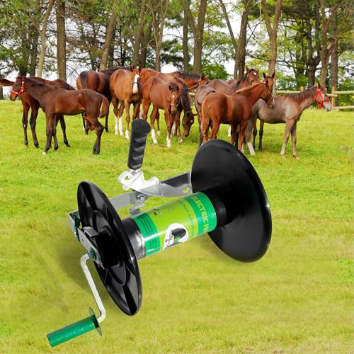 PK1 Electric Fence 3:1 Maxi Geared Reel - size: 0 ft x 1 maxi reel