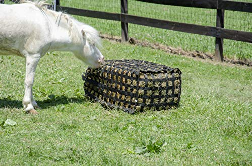 Derby Originals XL Go Around Slow Feeder Horse Hay Bag with Super Tough Bottom and 1 Year Warranty, Purple, 71-7132-PUR - color: Purple