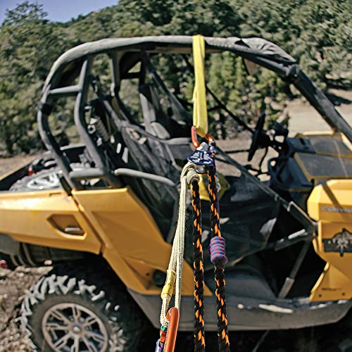 ATERET California Truck Rope - 1" x 600 Feet Twisted 3 Strands Polypropylene Rope - Ideal for Truck Cargo Straps & Marine - size: 1" x 600'