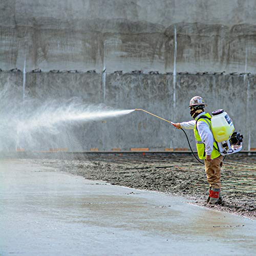 24" Concrete Finish Sprayer Wand Attachment .5 GPM Fan Nozzle Included (Wand Only) - style: Wand Only