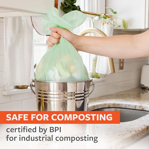 Full Circle Compostable Food Waste Bags 4 Gallon 25ct, Extra Thick - size: 4 Gallon