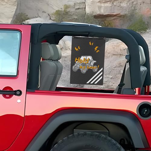 UTV Accessories ATV Trash Bag Hanging Special Design Patterns Off Road SXS, RZR, Compatible With Can-Am, Cfmoto, Teryx, Kawasaki, Golf Cart, Arctic Cat Boat Trash Can, Side By Side Accessories | Compatible With Can-Am, Cfmoto, Teryx, Kawasaki, Golf Cart,