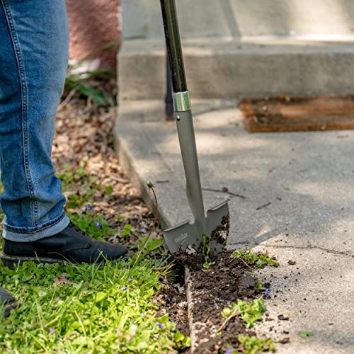 Radius Garden 25611 Pro-Lite Ergonomic Carbon Steel Edger, Red - style: Edger