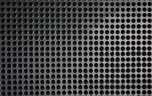 DII Rubber Doormats Collection All Weather, 18x30, Knobby - color: Knobby, size: 1'6" x 2'6" (Rectangular)