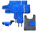 2 Goat Coats for Winter Calf Blanket Horse Blanket Goat Blankets for Winter Calf Clothing Calf Warm Artifact Calf Cold Clothing Calf Keep Warm Clothing Horse Blanket for Cattle Blue