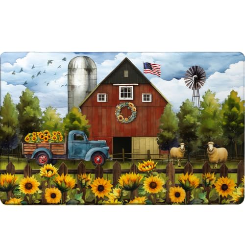 Briarwood Lane Summer Comfort Mat 30x18 Sunflower Barn for Summer Comfort Mat
