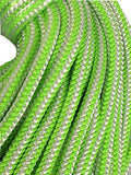 12 Strand Polyester Rope 7/16, Green and White (400 feet) - size: 400 feet