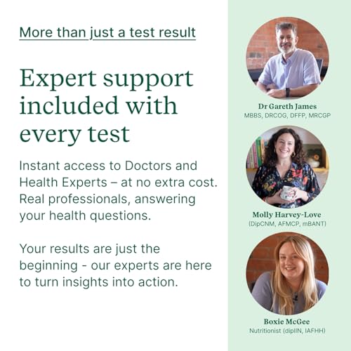 Food Sensitivity Test Kit for Adults & Kids - 1,750 Items - Hair Sample | Body Sensitivity Test by Check My Body Health - Results in 3–5 Days - Includes Nutritional Support and Meal Planner - size: 1750 Test Kit