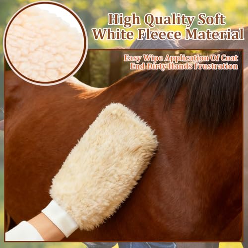 Curry Comb Kit, 6 Ring Curry Comb & Rubber Brush & Horse Grooming Mitts | Curry Comb Kit for Grooming Horses, Dogs, Goats, Cattle, Cow, Donkey Supplies - color: Curry Comb Kit(3 Pcs)