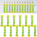Qualirey 12 Pcs Sticky Fly Trap Fly Stick with Hanging Hook Adhesive Flying for Indoor Outdoor Trap Houseflies and Flying Insects Mosquito Bee Moth (Green Camouflage) - style: Green Camouflage