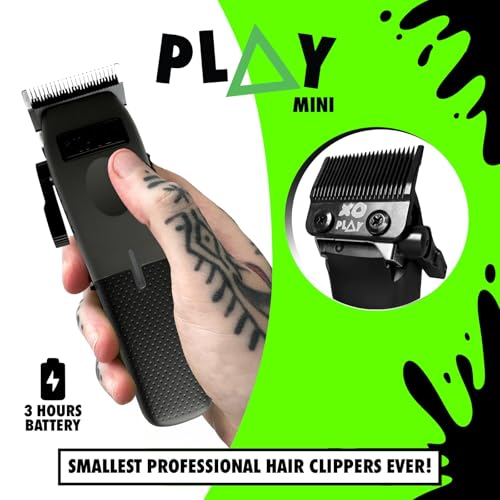 TPOB Mini Play Professional Hair Clippers (Grey) - color: Grey