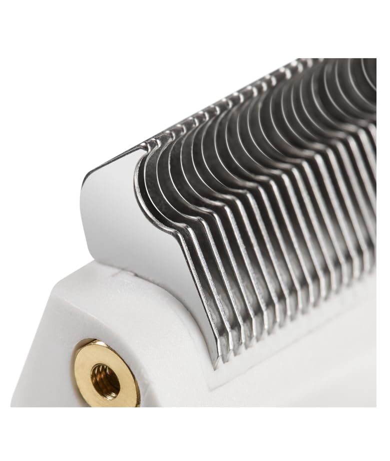 Andis Premium Fine-Tooth Deshedding Rake - Black