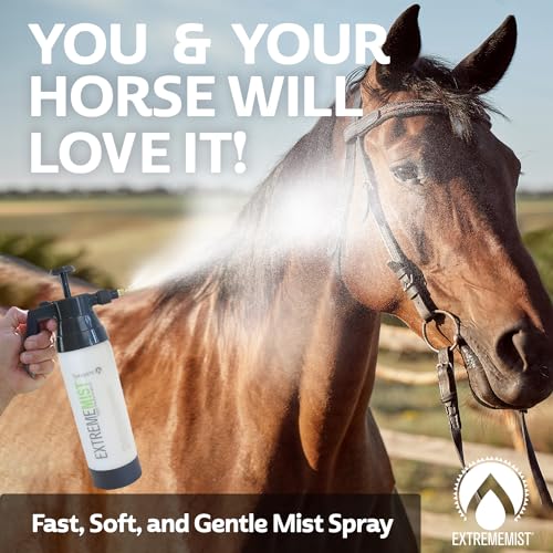 Horse Fly Sprayer 32 oz by ExtremeMist | Ultra-Fine Grooming Mister