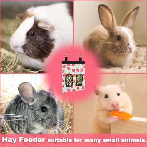 DZWLKJ Guinea Pig Hay Feeder, 600D Polyester, Rabbit Hay Feeder Bag, S -10"x 8"x 0.4", Guinea Pig, Chinchilla, Hamsters, Small Pets, 1 Pack, Lightweight - size: S -10"x 8"x 0.4"