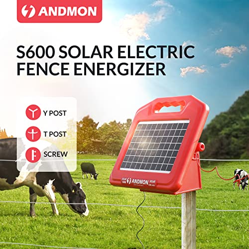 Electric Fence Chicken Netting Kit - Electric Poultry Netting, 48" x 164' Electric Fence Netting with 0.53 Joule Solar Electric Fence for Chickens, Ducks, Turkeys, Easy Installation