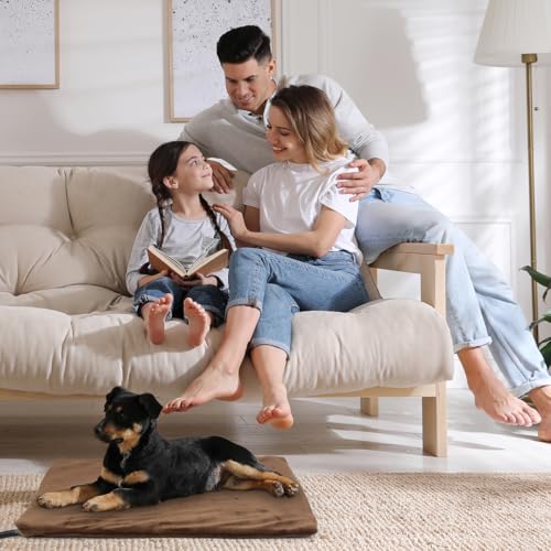 NAMOTEK Pet Heating Pad, Waterproof Heated Mat with Chew Resistant Cord Safe Electric Auto Constant Temperature Heating Pad for Dogs and Cats Indoor Warming Pad 19.7" x15.7" - size: 19.7"x15.7"