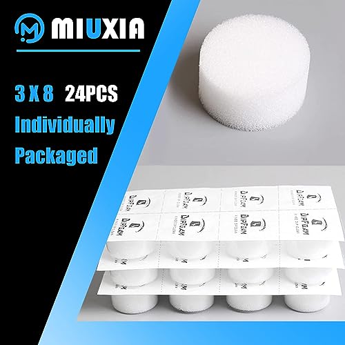 Dip Foam - 24Pcs Dip Cups Rinse Caps Tip Rinse Dip Clean Professional Cartridge Dip Foam Cleaning… (Pack of 3) - size: 24PCS (Pack of 3)