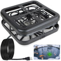 Pond De-icer, Floating & Submersible Pond Heater Thermostatically Controlled Outdoor Pond Deicer with Indicator Lights, Auto Shut Off, Animal Water Heater for Winter Farm (1000 Watts (2025)) - size: 1000 Watts (2025)