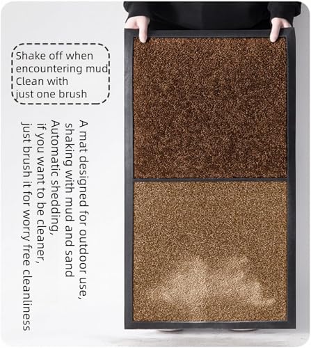 Disinfection Floor Pad Mat Sanitizing Floor Mat Multifunction Entrance Mat Footbath Rug Shoe Home Hotel (60x90cm Grey) - color: 60x90cm Grey