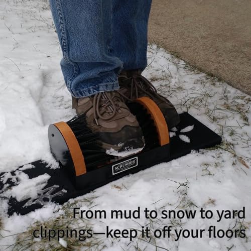 Original Shoe Cleaner Brush with Portable Base, Hunter/Dog Design | American Made, No Mounting Needed - style: Hunter and Dog