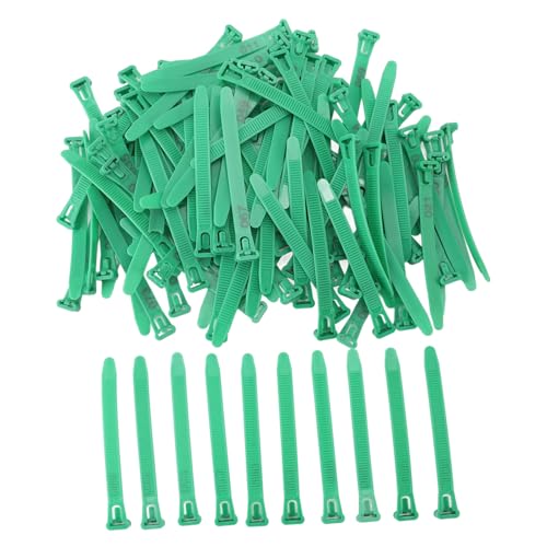 100pcs Chicken Leg Bands Rubber Chicken Identification Leg Bands Adjustable Duck Leg Bands Fadeless Numbered Poultry Chicken Identification Leg Tags for Farm Turkey Duck Chicken - color: Green