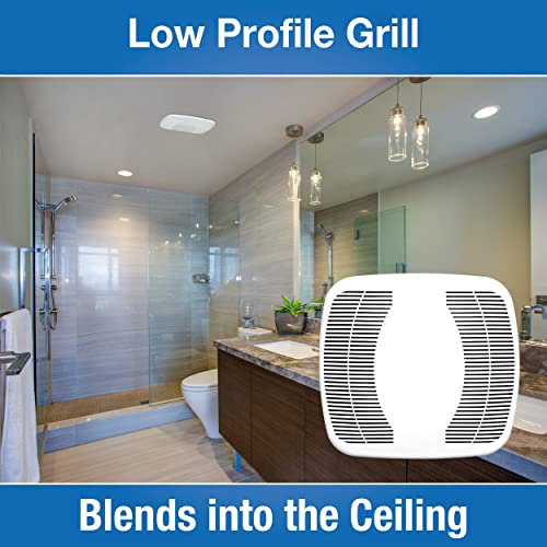 Air King BFQ50 ENERGY STAR® Qualified SNAP-IN Exhaust Fan, 50 CFM - color: BFQ50