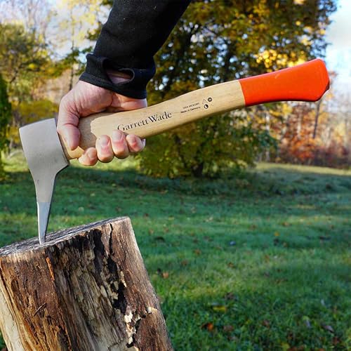 Kings County Tools Pickaroon Logging Tool with Hickory Wood Handle, 15” | Hookaroon Log Grabber with Steel Head Pick for Dragging or Stacking Logs - Log Roller Tool - Forestry Tools