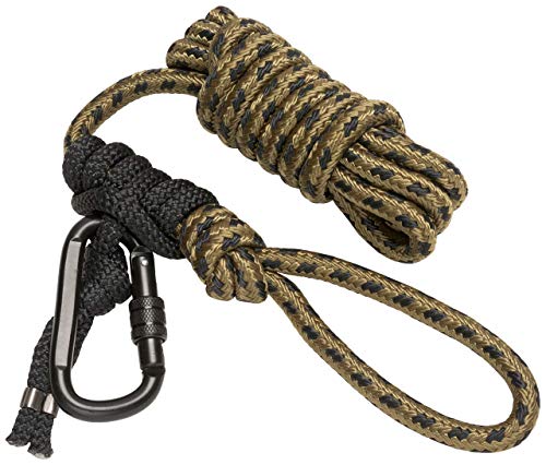 Hunter Safety System Rope Style Treestrap: 9' Hunting Safety Strap with Prussik Knot for Climbing & Treestand Security - style: 1-Pack