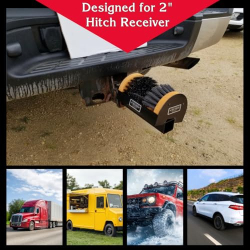 Original Shoe Cleaner Hitch Mounted Shoe Scrubber America Made | Compatible with 2" Receiver