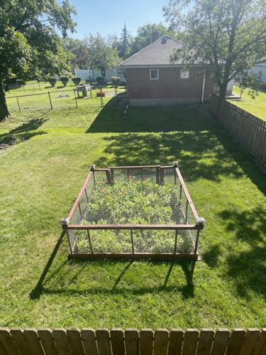 22GA Galvanized 14 in x 50 ft x 1/2 in Mesh Chicken Wire Hexagonal Poultry Netting for DIY Crafting, Pet Cages, Edge Fencing, Lawn Netting - size: 14"x50'-1/2" 22GA