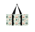 Large Collapsible Tote - color: Pink Campers