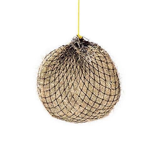 Extra Small Slow Feed Hay Net with 1 inch Holes, Easily Holds 1-2 Flakes