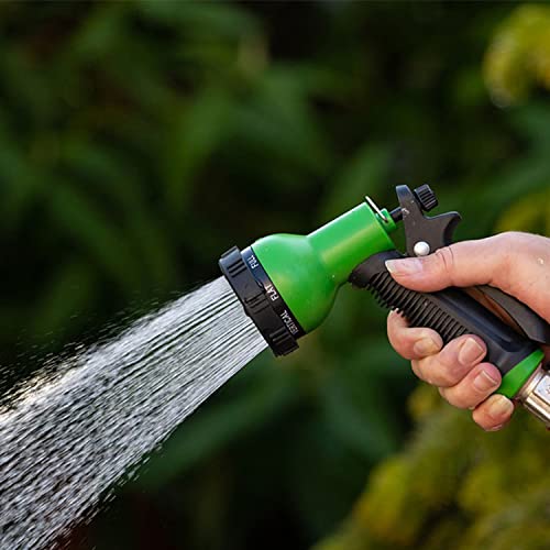 Besiter Garden Hose Nozzle Sprayer: 2 Pack 10 Watering Patterns Water Hose Spray Nozzles for Garden Hose Heavy Duty Hose Head Hose Attachment for Garden Hose YellowGreen - color: Yellow Green