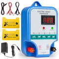 Electric Fence Charger for Livestock - 12 kV 3 Joules High-Power Electric Fence Energizer for Containing Pets Livestock and Preventing Wild Animals Intruding (7.08in)