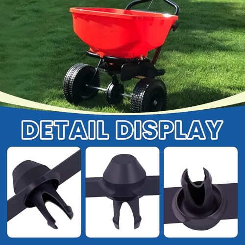 1Pc Agitator Replacement Part,Plastic,Non-Magnetic,Self-Locking | Fit for Echo RB-60 Broadcast Seeder,Extend The Mixing Arm To Ensure Complete Mixing Of Fertilizer And Seeds