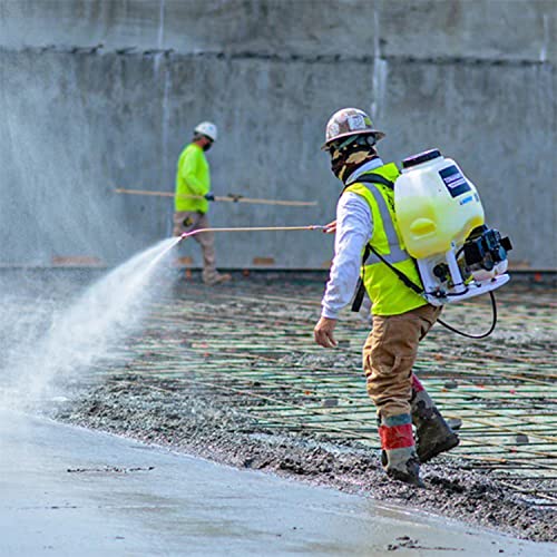 Tomahawk 6.5 Gal Motorized Backpack Concrete Sprayer with Wand and .5 GPM Fan Nozzle Included - style: Sprayer + Wand