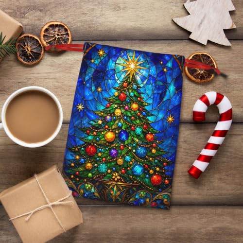 KzgtY Christmas Tree 2PCS Gift Bags with Drawstring, 16 x 12 Inch Reusable Present Sacks for Christmas,Brithday, Holidays,Parties & Gift Packaging - color: Christmas Tree