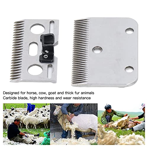 35 Teeth Horse Shears Replacement Blades, Detachable Universal Blades for Professional Horse Grooming Clippers