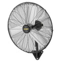 ROVSUN 30 Inch Industrial Wall Mounted Fan, Max 10600 CFM High Velocity Wall MountFan w/ 3 Speed Settings, Aluminum Blade & Dual Ball Bearing Motor, for Garage, Gym, Patio - size: 30"