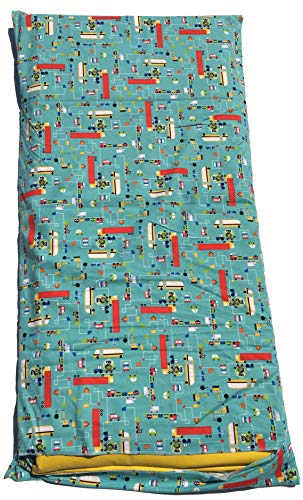 KinderMat Kids Rest Mats (5-Pack), Rainbow Designer, Non-Folding, 2-Inches Thick, 2" x 22" x 48", Red, Yellow, Green, Blue, Purple, School, Home, Daycare, 100% Made in The USA