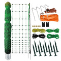 1 Pack Premium Portable Pre-Assembled Poultry Netting Electric Fence 47.3" x 98.5', Green,Utility Portable Mesh for Chickens, Ducks,Geese,Rabbits,Used in Backyards,Farms,and Ranches