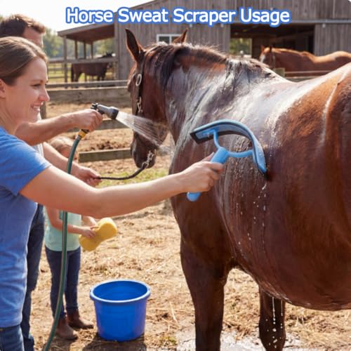 Horse Grooming Kit, 13-Piece Horse Brush Set with Organizer Bag Complete Care, Mane Braiding Kit, Brushes & Curry Comb for Effective Grooming, Ideal Supplies Set for Horses Riders Beginners