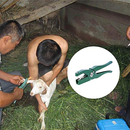 Livestock Ear Tag Pliers Animal Sheep Lamb Cattle Ear Tag Tool Plier Applicator Puncher Tagger Tool Hole Punch Plier