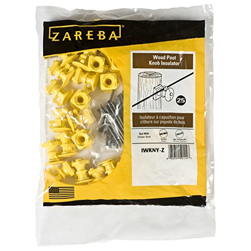Zareba Systems IWKNY-Z Z Insulator with Double-Headed Nails, 250 Pack - size: 250 Pack