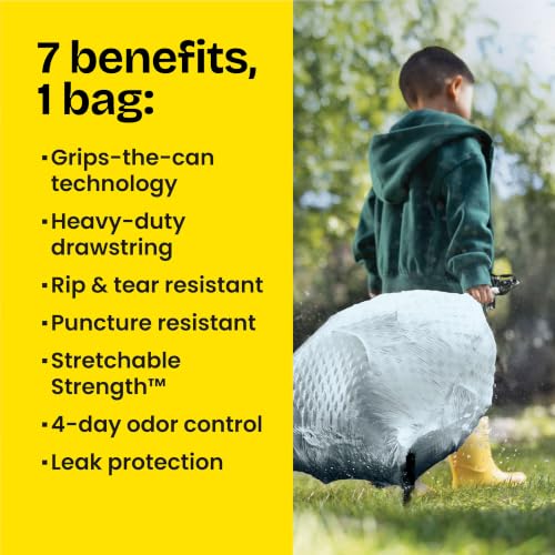 Glad ForceFlex Tall Kitchen Trash Bags, 13 Gallon, Gain Lavender, 40 Count (Package May Vary) - size: 40 Count (Pack of 1)