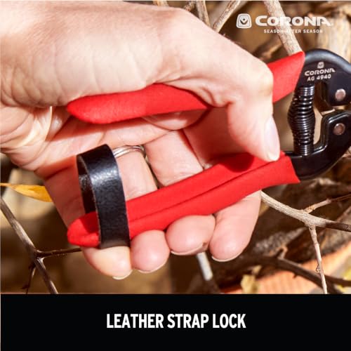 Corona Tools Long Curved Snips – 1.75″ Tempered Steel Precision Garden Shears for Fruit, Herbs, Flowers & Vineyard Use
