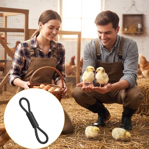 50 Pieces Chick Leg Bands Baby Chicken Splay Hobble Brace Adjustable Poultry Leg Bands for Newborn Chicken Birds Quails Ducks of 1 to 3 Days Newly Hatched