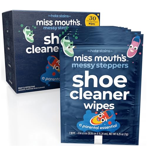 Miss Mouth's Messy Steppers Shoe Cleaner - style: 30 Pack Wipes