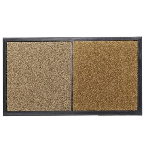 Disinfection Floor Pad Mat Sanitizing Floor Mat Multifunction Entrance Mat Footbath Rug Shoe Home Hotel (60x90cm Brown) - color: 60x90cm Brown